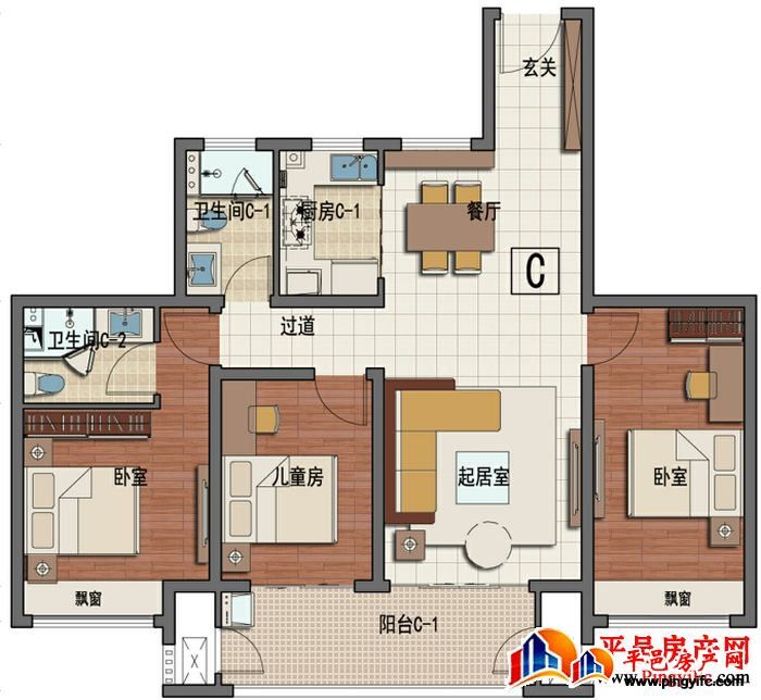 户型图C