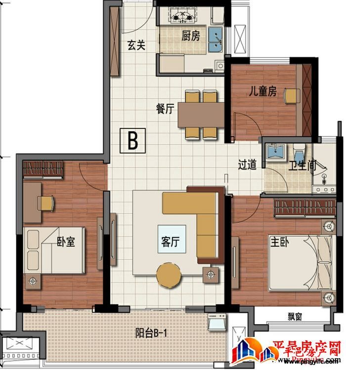 户型图B