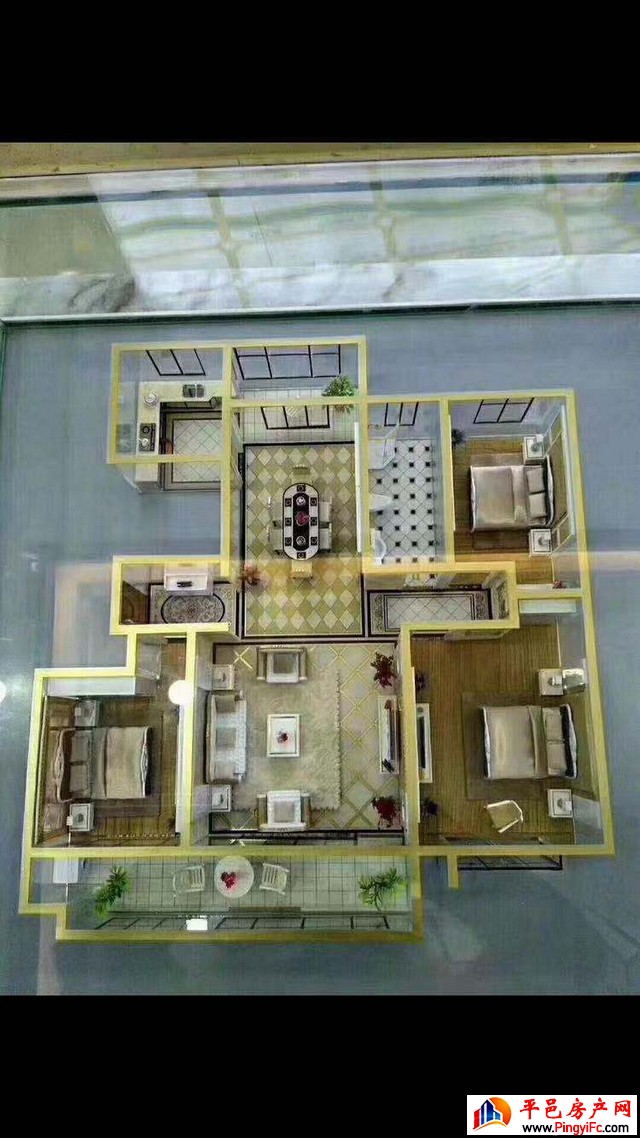 宝馨嘉苑 3室2厅 143平米 简单装修 95万元