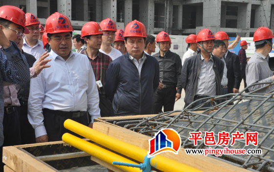 临沂市三区九县建设局代表团莅临汇金湾视察指导