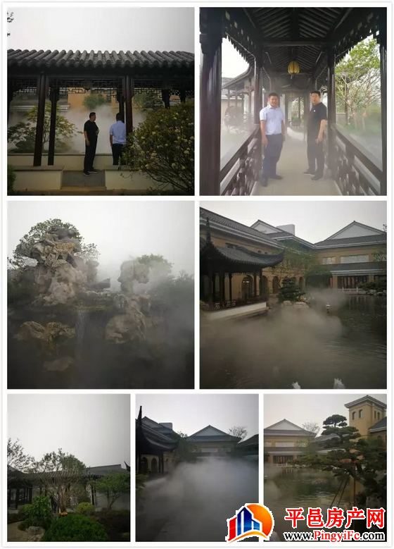 金桥置业总经理张凯一行赴临沂实地考察四大项目景观及物业管理